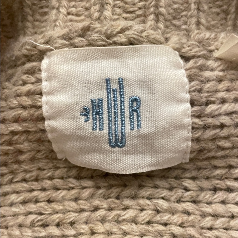 Anthropologie HWR Embellished Wool Cardigan Petunia  Sweater - Picture 8 of 8
